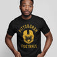Pittsburgh Football Pug T-Shirt