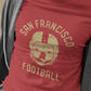 San Francisco Football French Bulldog T-Shirt