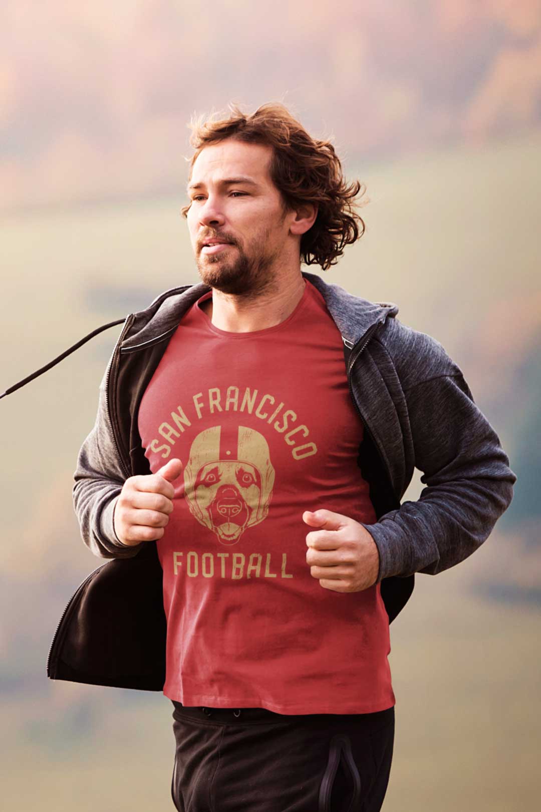 San Francisco Football German Shepherd T-Shirt