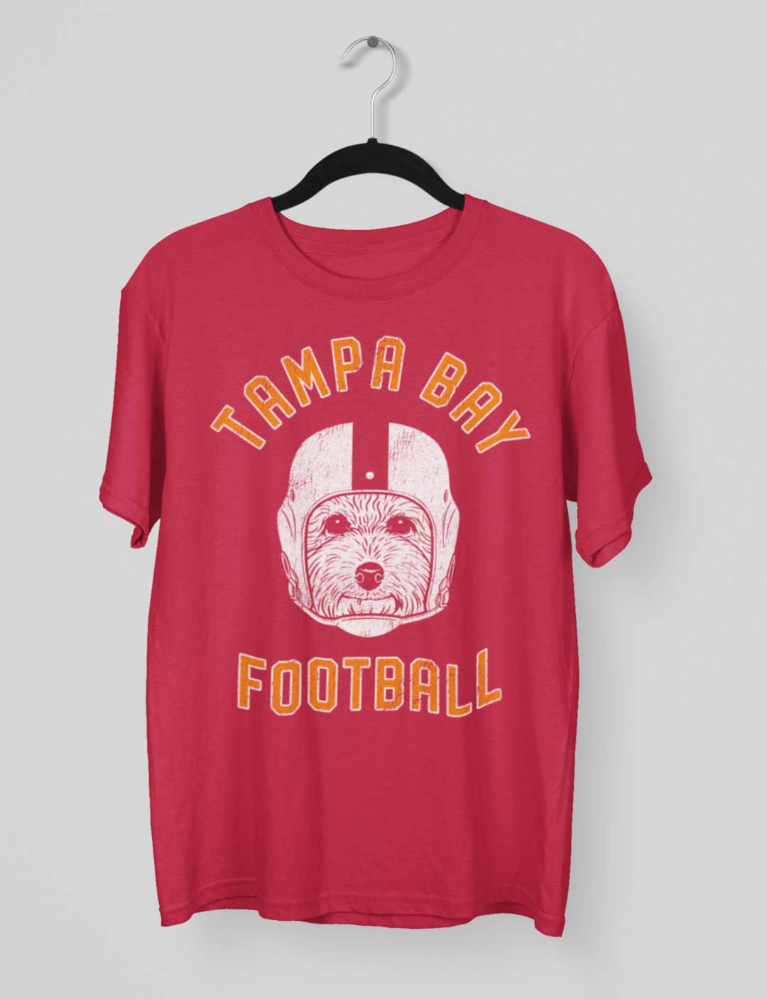 Tampa Bay Football Poodle T-Shirt